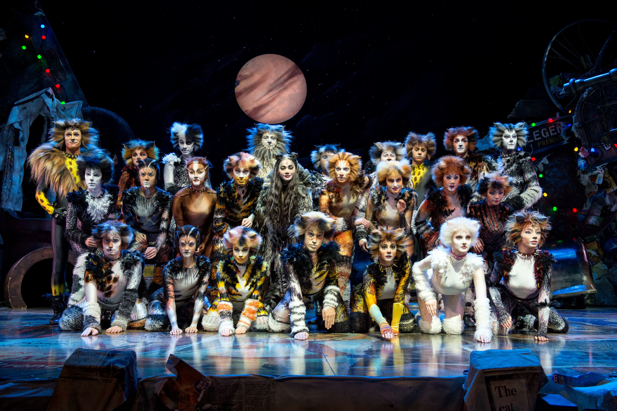 Cats the musical opens in Hong Kong's Lyric theatre