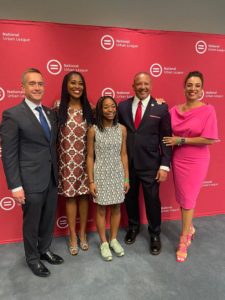 Bri Woods, Marc Morial and members of the NUL BOD